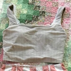 Kortni Jeane scallop top